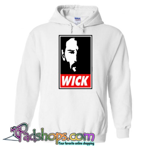 JOHN WICK OBEY STENCIL SILHOUETTE Hoodie NT