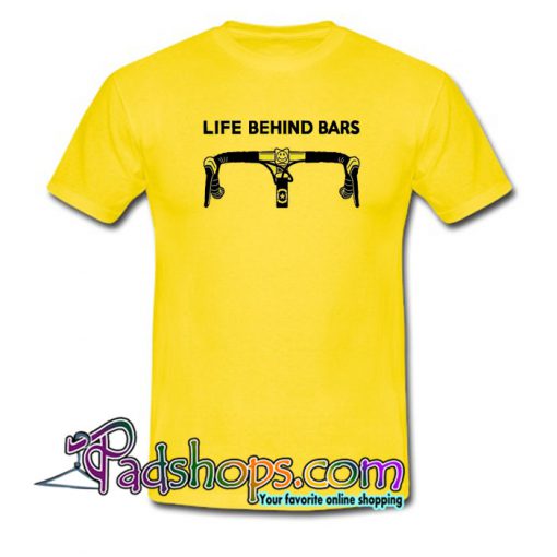 Life Behind Bars Bicycling T-Shirt NT