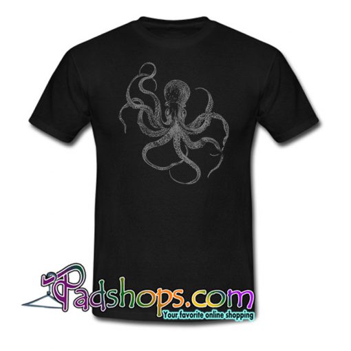 Octopus Ocean Graphic T-Shirt NT