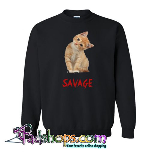 SAVAGE KITTY Sweatshirt NT