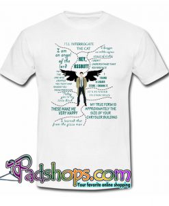 Supernatural Castiel Angel T-Shirt NT