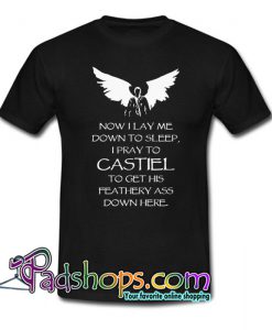 Supernatural Prayer to Castiel T-Shirt NT