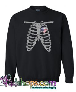 halloween ribcage Sweatshirt NT