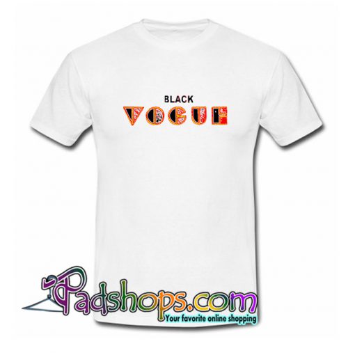 Black Vogue T-Shirt