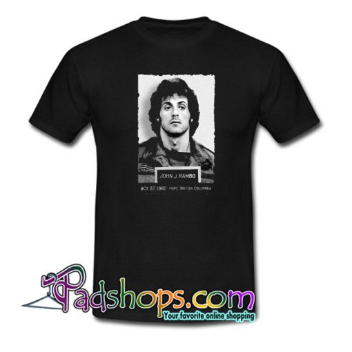 John Rambo Mugshot T-Shirt NT