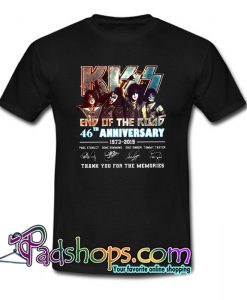 Kiss 46th Anniversary 1973-2019 T-Shirt NT