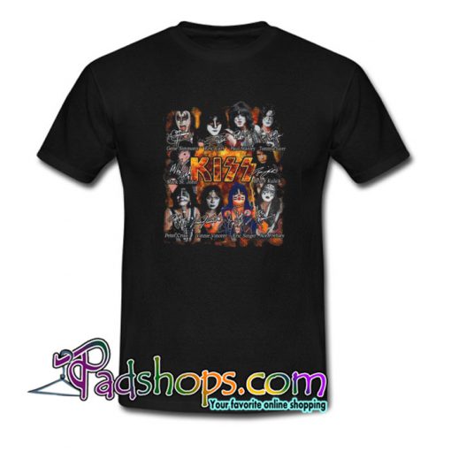 Kiss Band Characters T-Shirt NT