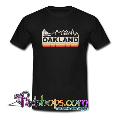 Oakland Skyline Vintage T-Shirt NT