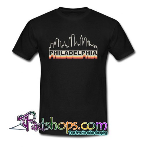 Philadelphia Skyline Vintage T-Shirt NT