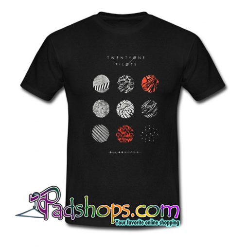 Twenty One Pilots – Mens Blurry Face Trending T-Shirt NT