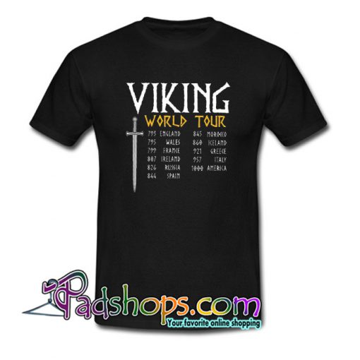 Viking World Tour Trending T Shirt NT