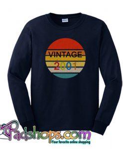 Vintage Retro 2001 Sweatshirt NT