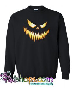 scary pumpkin halloween Sweatshirt