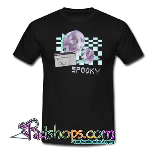 spooky skeleton T-SHIRT NT