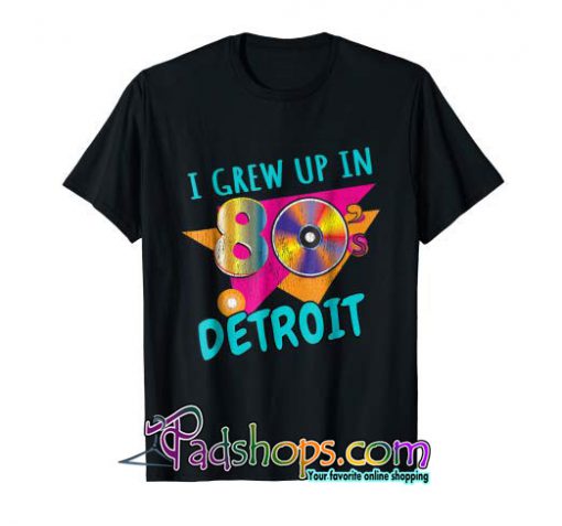 80s Memories tshirt Retro Eighties Detroit Gift Shirt