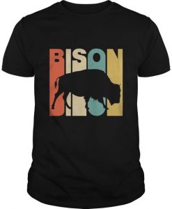 Bison Silhouette T Shirt