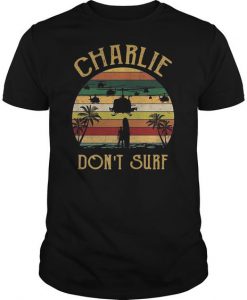 Charlie dont surf retro vintage Tshirt