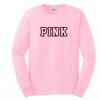 Comfort pink sweatshirt
