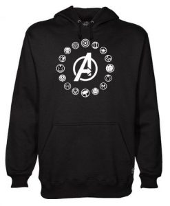 Avengers Members Symbols Endgame Hoodie