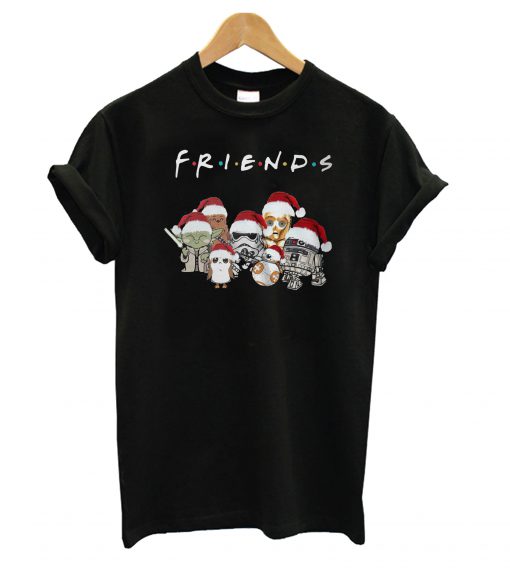 Christmas Friends Stars Wars T shirt Ad