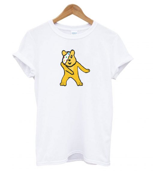 Floss Pudsey Bear T shirt Ad