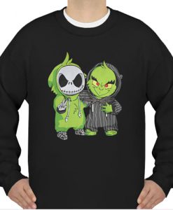 Grinch And Jack Skellington sweatshirt Ad