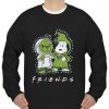 Grinch and Snoopy Friends Christmas light sweatshirt Ad