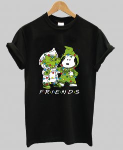 Grinch and Snoopy light christmas t shirt Ad