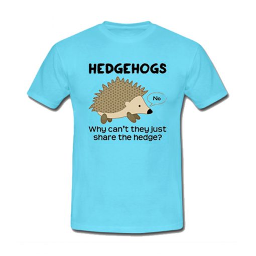 Hedgehog Pun T-Shirt Ad