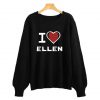 I LOVE ELLEN Sweatshirt Ad