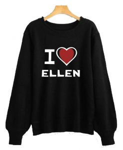 I LOVE ELLEN Sweatshirt Ad