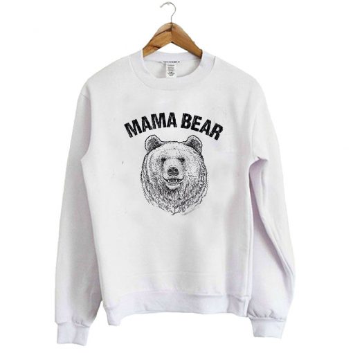 Mama Bear Womens Sweatshirt Ad