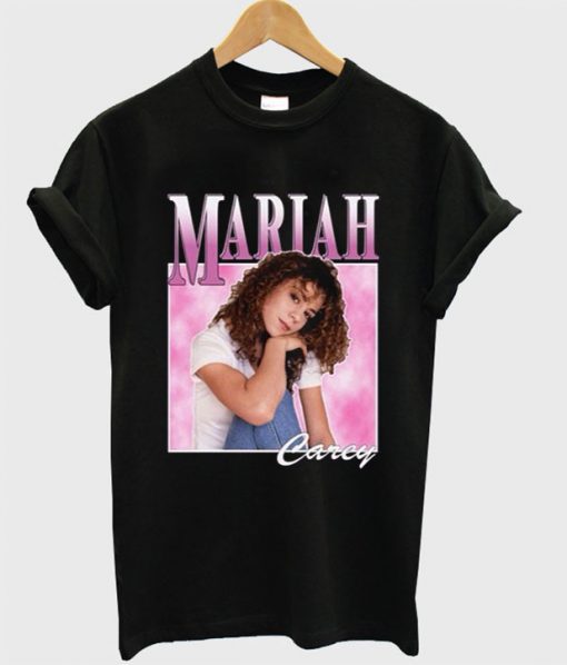 Mariah Carey T shirt Ad