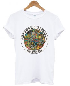 Psychedelic Research Volunteer Shirt Ad