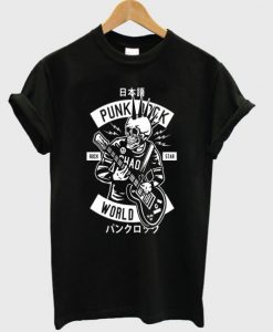 Punk Rock World T-shirt Ad
