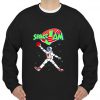 Space Jam with Michael Jordan sweatshirt Ad