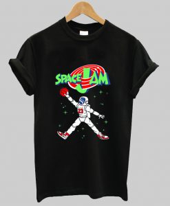 Space Jam with Michael Jordan t shirt Ad