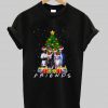 Stranger Things characters Friends Christmas T shirt Ad