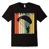 T-shirt Novelty Cool Tops Men's Short Sleeve Tshirt Vintage Style Paragliding Silhouette T-shirt