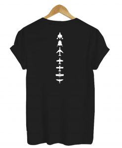 Virgin Galactic Back T shirt Ad