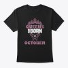 queens are born in october t shirt Ad