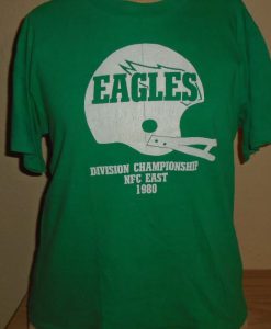 vintage 1980 Philadelphia Eagles football t shirt
