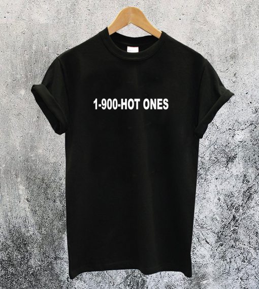 1-900 Hot Ones T-Shirt Ad