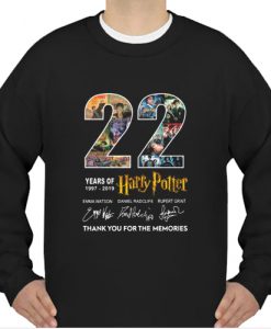 22 Years harry potter sweatshirt Ad