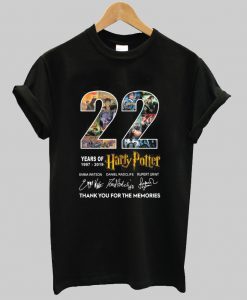 22 Years harry potter t shirt ad