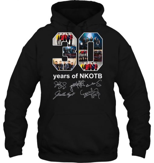 30 Years Of NKOTB New Kids On The Block hoodie Ad