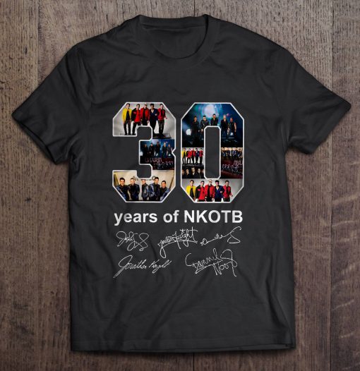 30 Years Of NKOTB New Kids On The Block t shirt Ad