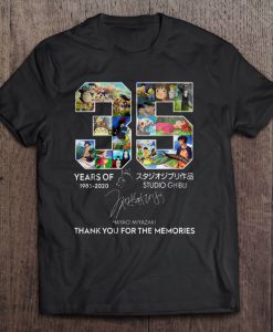 35 Years Of Studio Ghibli t shirt Ad