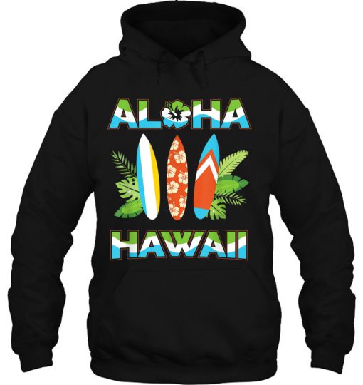 Aloha Hawaii hoodie ad