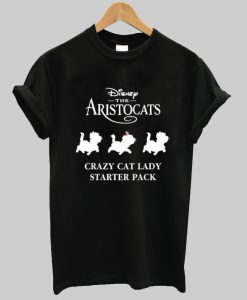 Aristocats crazy cat lady T Shirt Ad